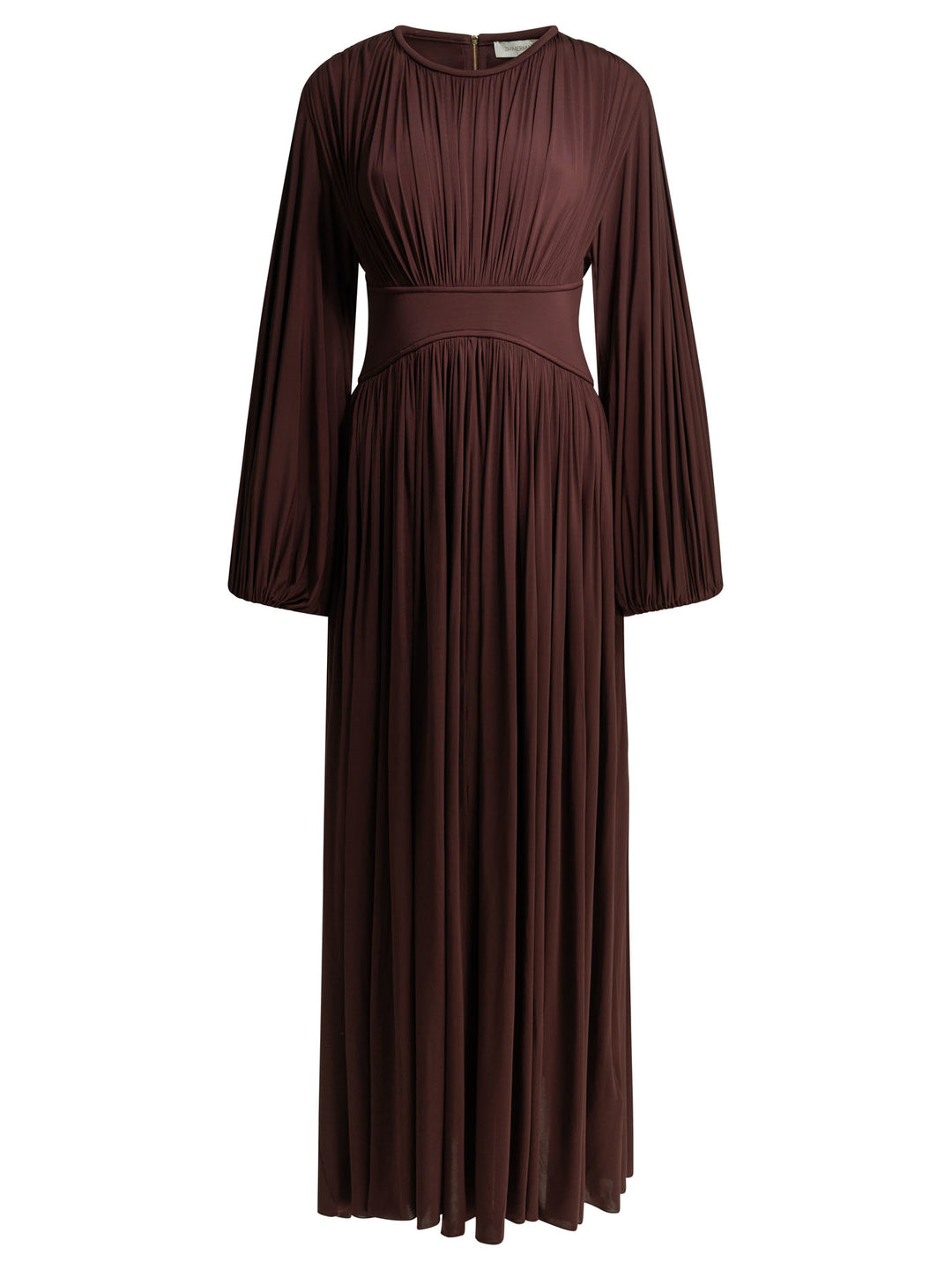 Zimmermann Luna Billow Dresses - Bordeaux | 40c3302b48c461c40caac24e7f56d69600bf89f5