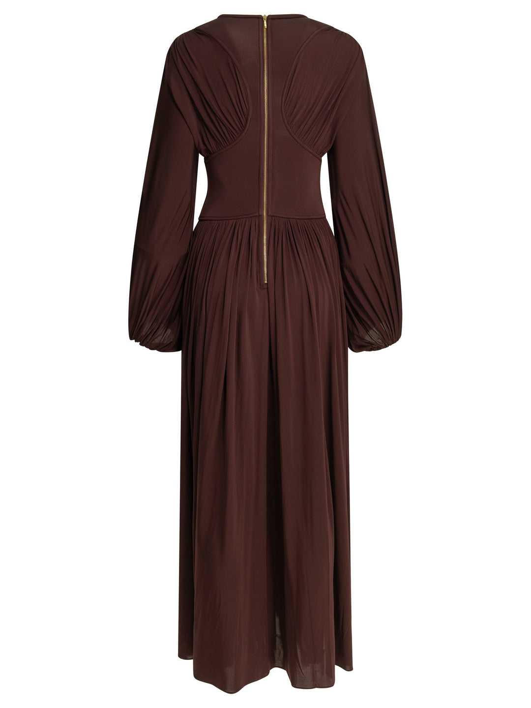 Zimmermann Luna Billow Dresses - Bordeaux | 62a3c63e4741d733368a955f4046e329da172eef