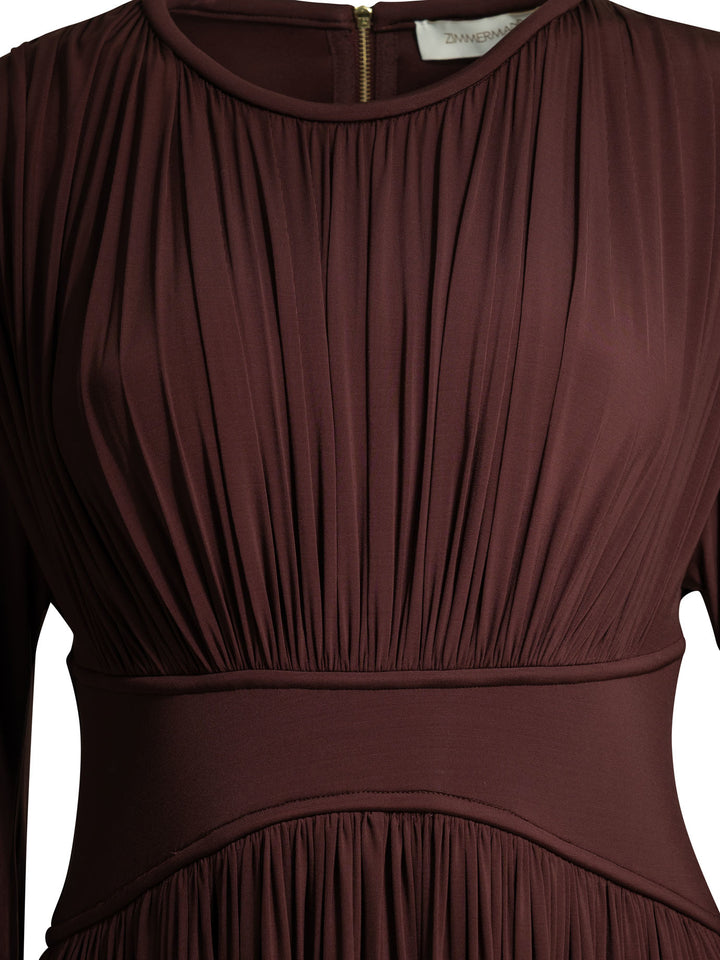 Zimmermann Luna Billow Dresses - Bordeaux | 89f225911bc5dbb3aa50c80b077ae7c0725f6f4c
