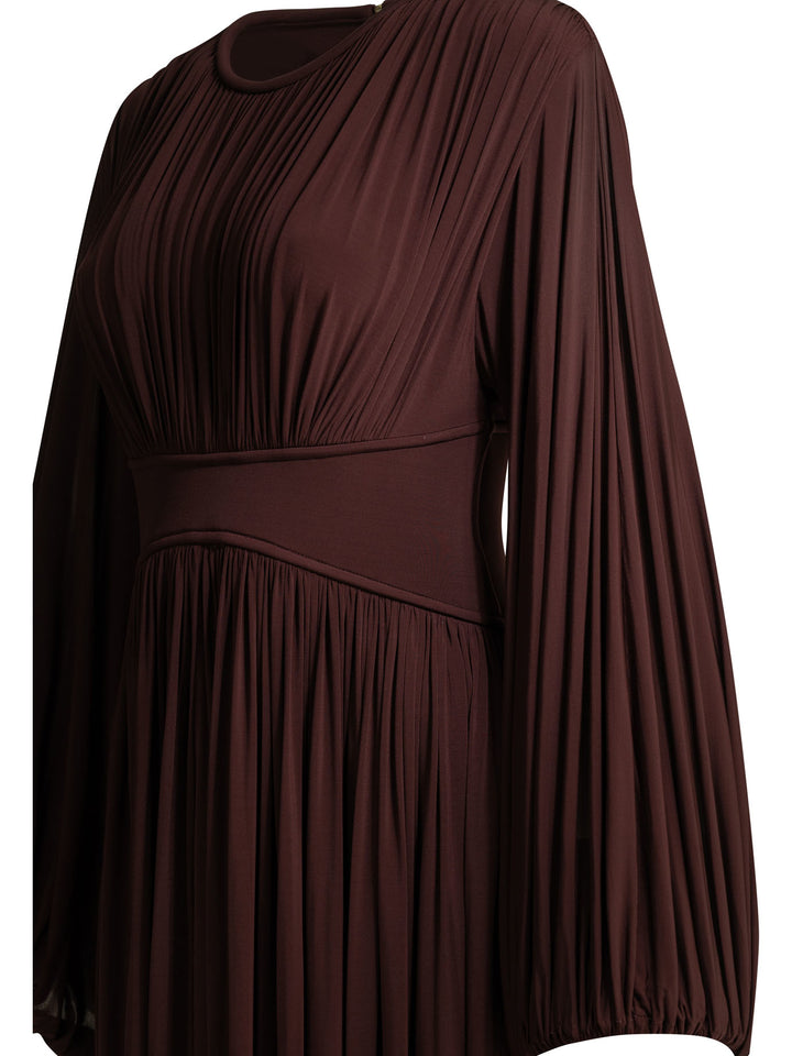 Zimmermann Luna Billow Dresses - Bordeaux | 87b4727f8258518e9a541fb770743c2be8fbc519