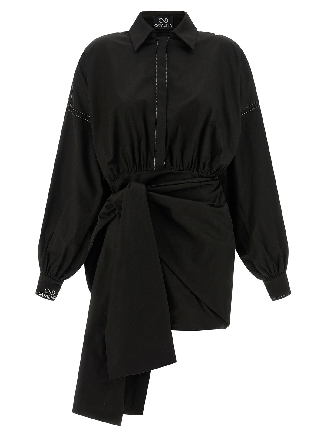 Catalina Bow Dress Dresses - Black | 3994645e8ab1bdc0d9d5a4c34030fb65f64b6fb8