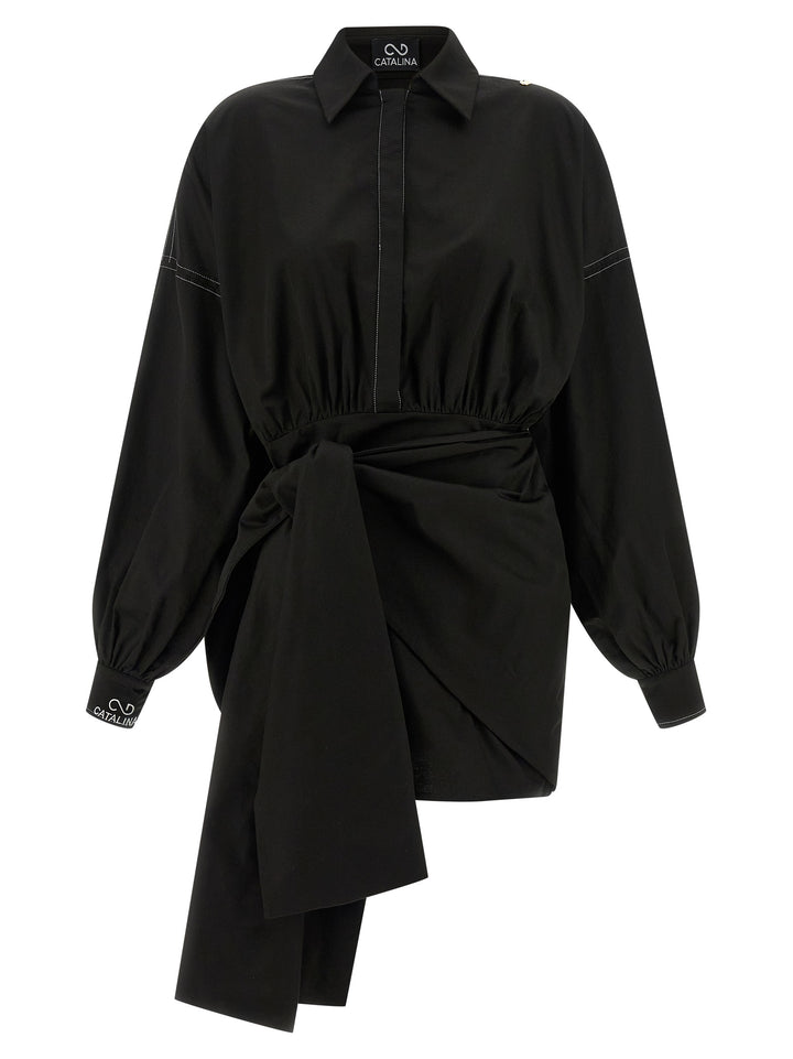 Catalina Bow Dress Dresses - Black | 3994645e8ab1bdc0d9d5a4c34030fb65f64b6fb8