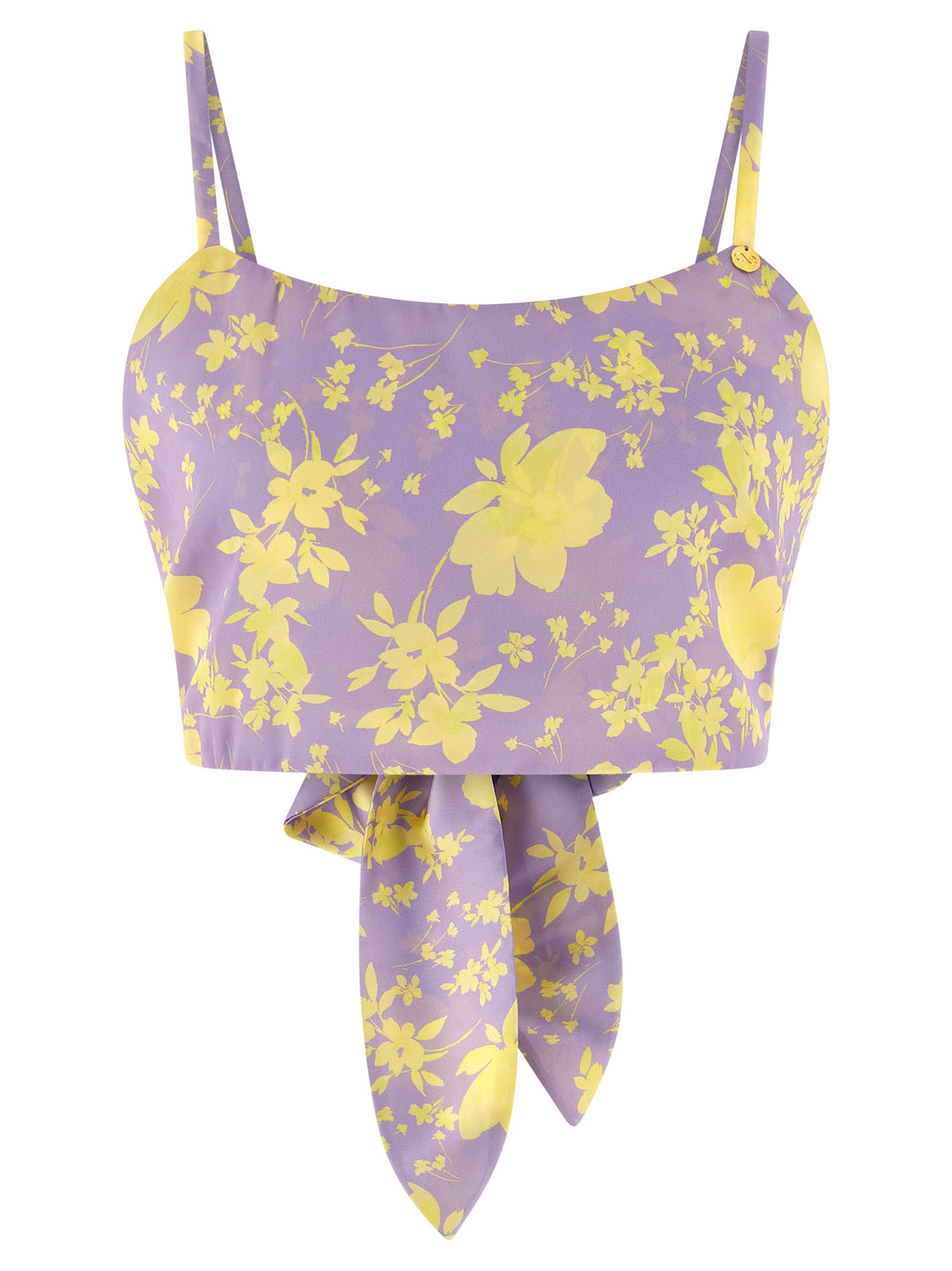 Catalina Floral Crop Top Tops - Purple | ae0e3c166ba4f5abf9ec437525a50d3b983e3c5d