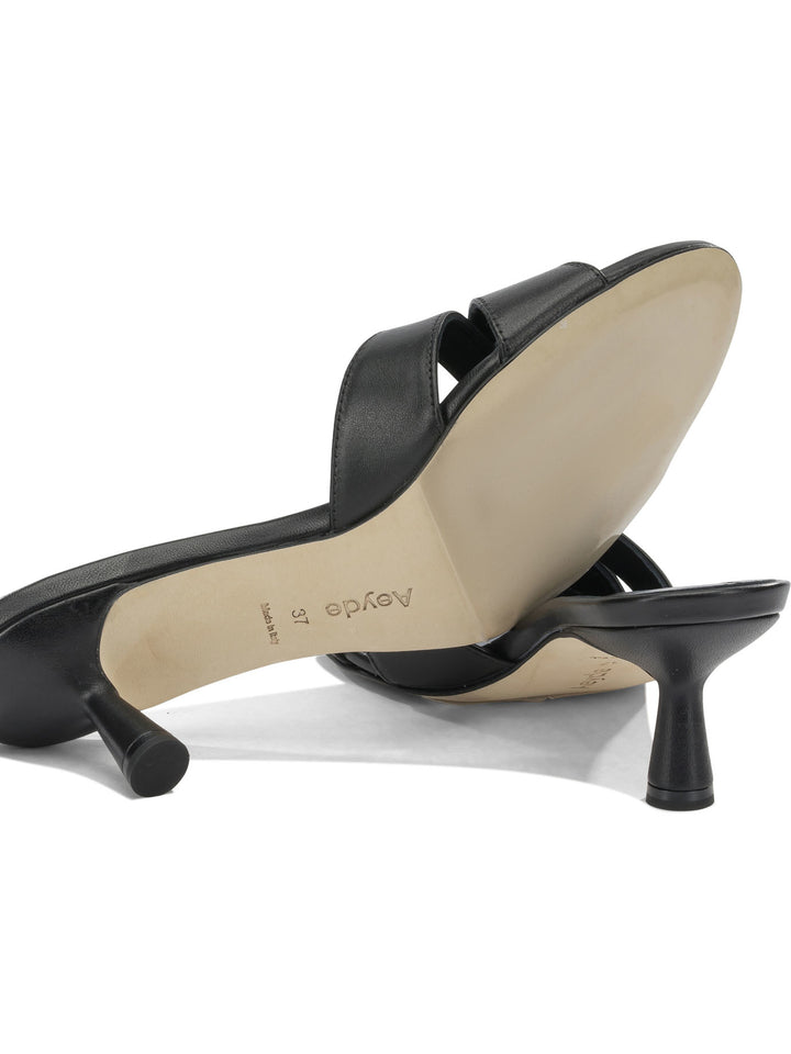 Aeyde Vero 50mm Sandals - Black | f6738af1690a233a1d8b921c697792f1c69f011c