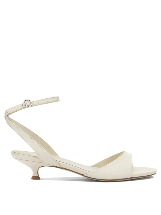 Zelia 35mm Sandals White
