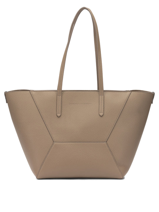 Bc Duo Handbags Beige