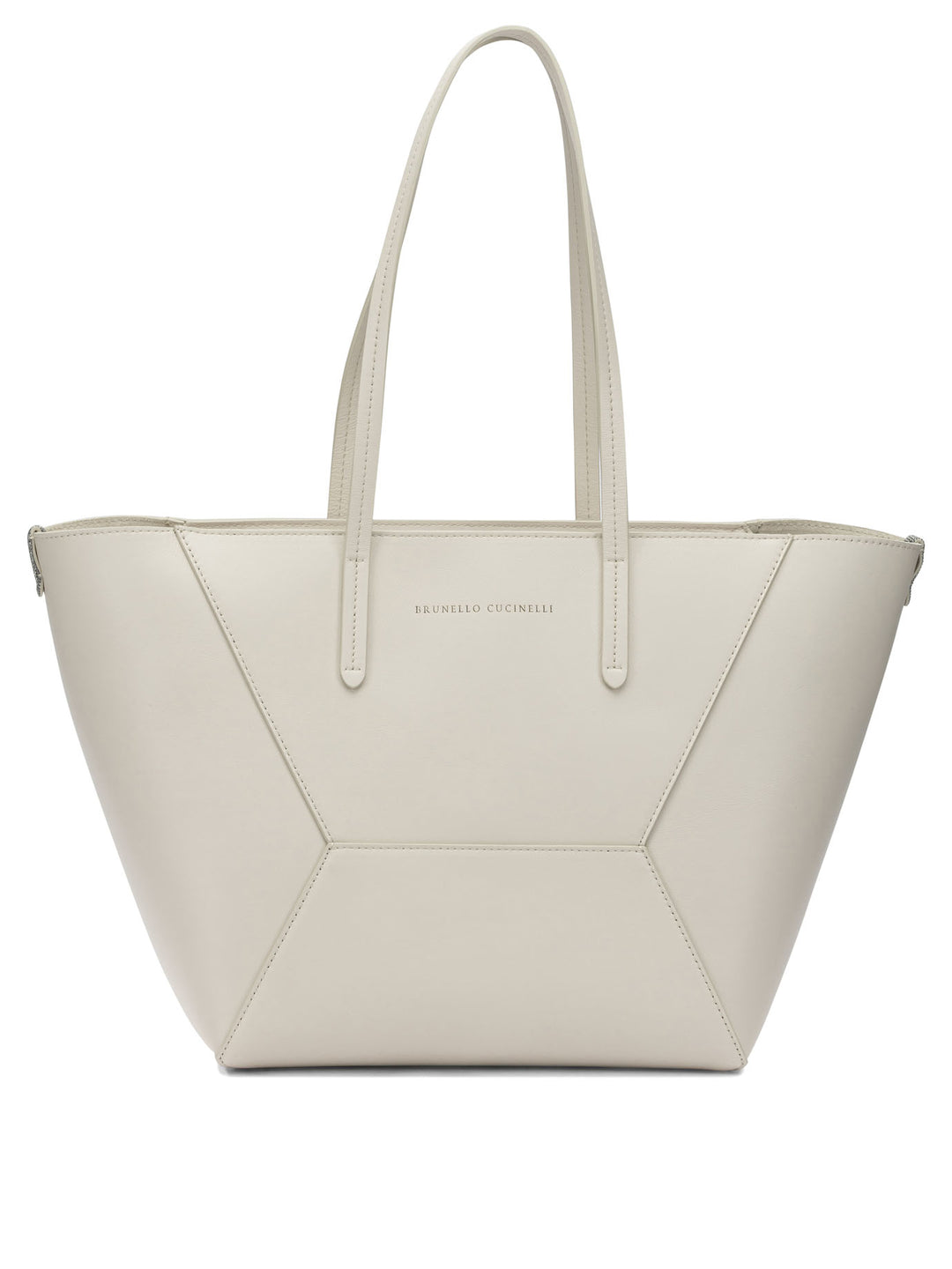 Brunello Cucinelli Bc Duo Shoulder Bags - White | 489ac067d284eb14aeb819ff450e031d970ddacc