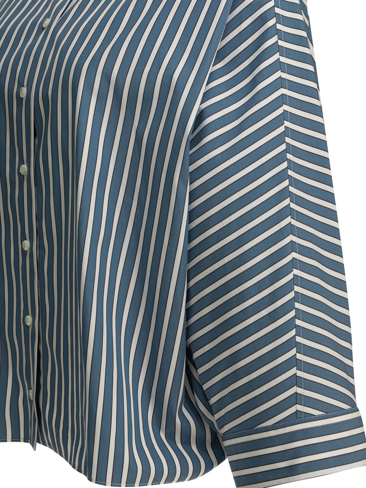Brunello Cucinelli Shadow Shirts - Blue | 0f9d193892f5ca0cbad3c772dd82c56e2725746b