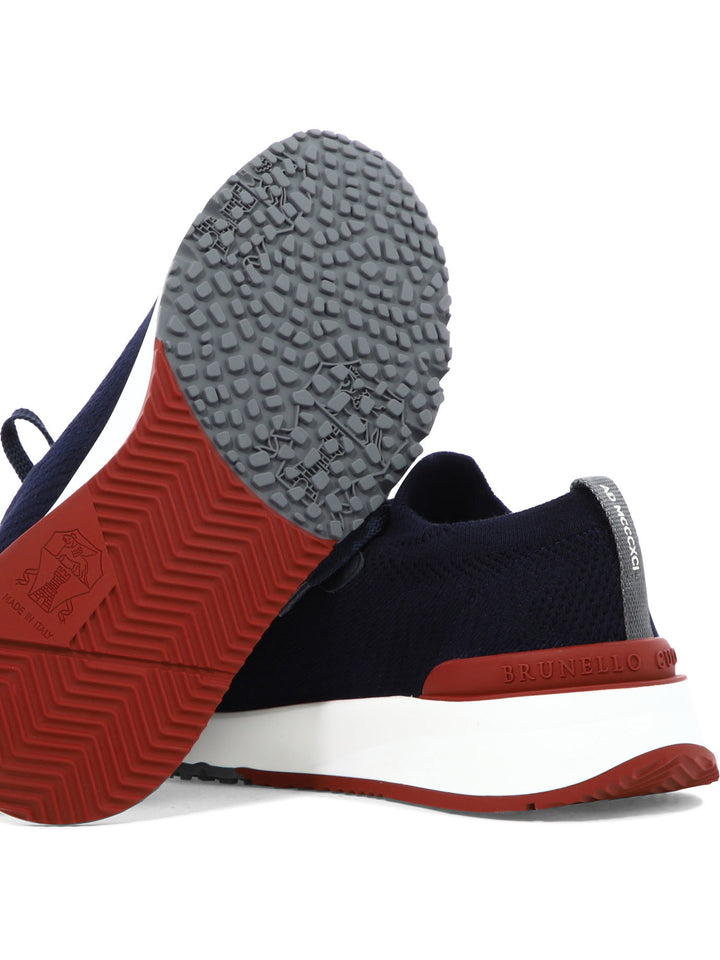 Brunello Cucinelli Low Sneakers Sneakers & Slip-On - Blue | d407b9a57434c07fbc8af3555ee2f3236abad23b