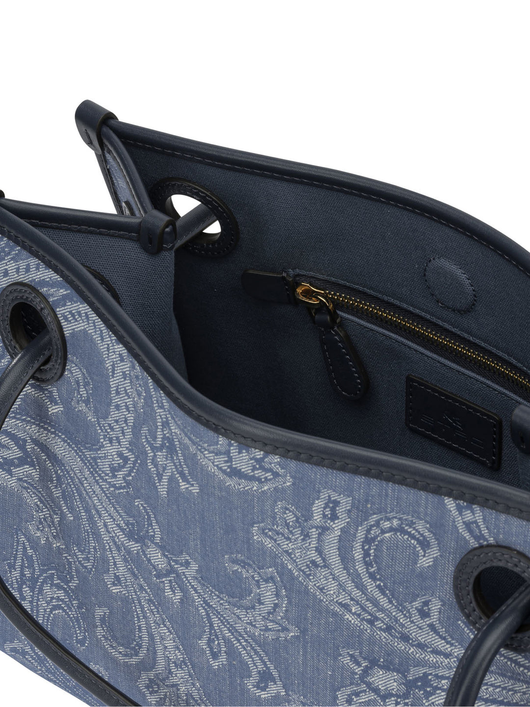 Etro Shopping Eyes Shoulder Bags - Blue | 077a1d6107ab4ae1923d41d5ffd38d823a2a8c36