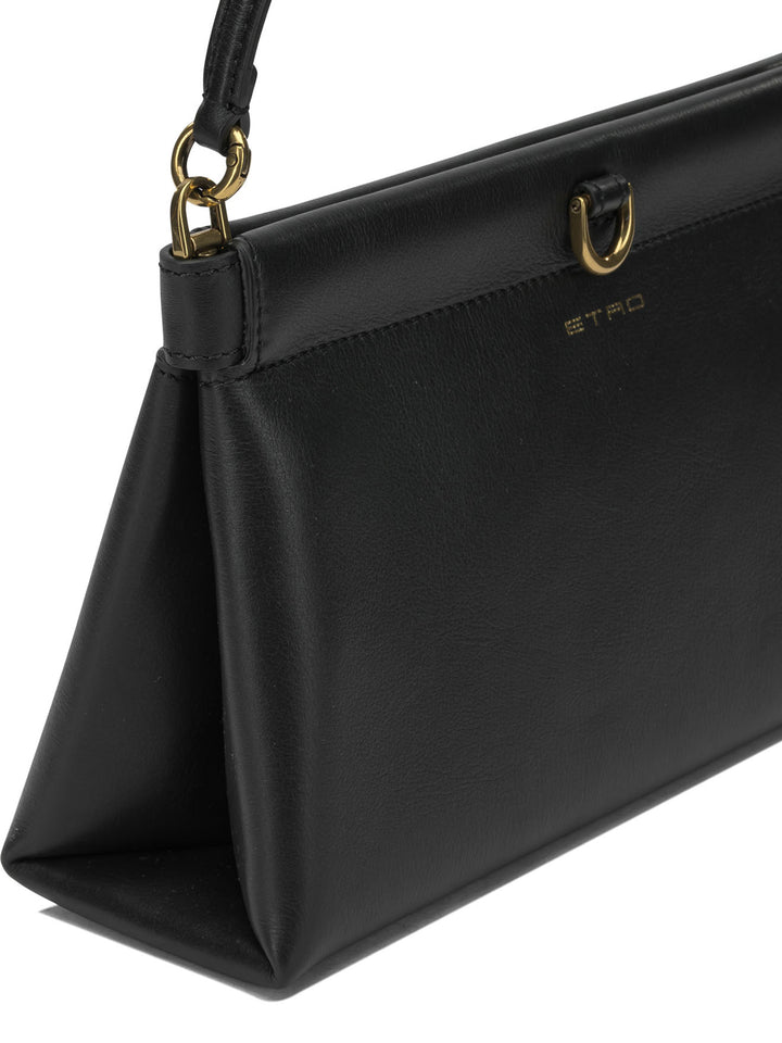 Etro Talk Shoulder Bags - Black | 77f9fb351a118b8352835fc4e0b14a566c7d221e