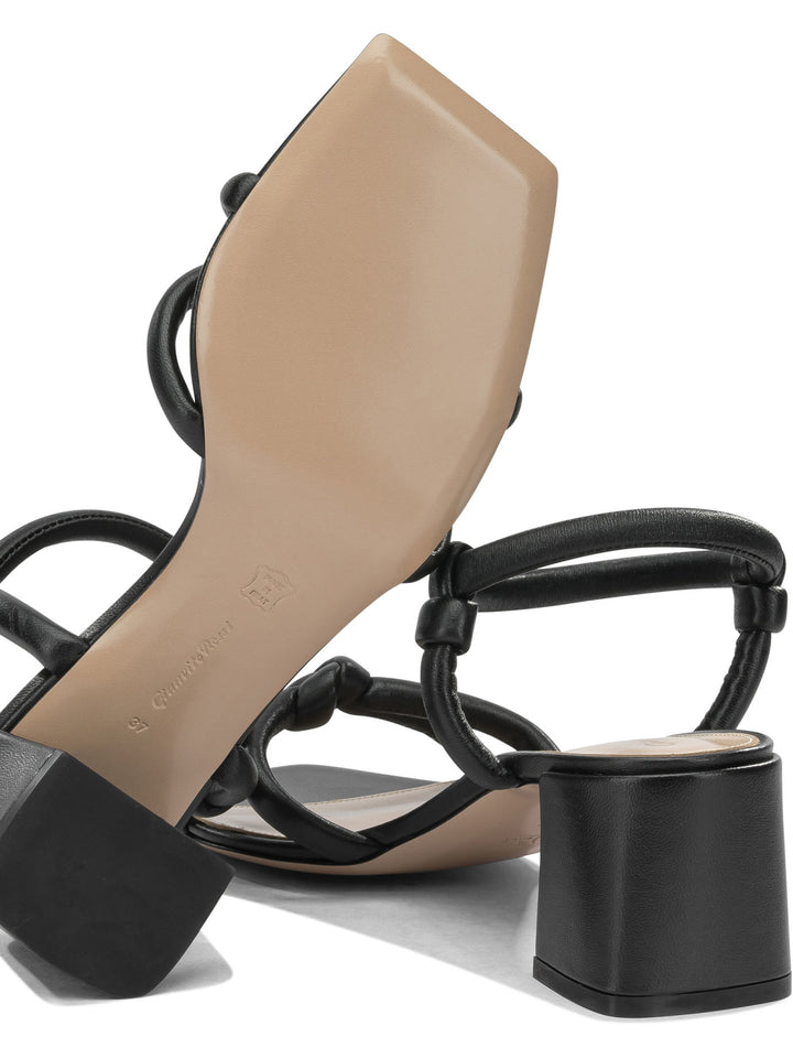 Gianvito Rossi Juno 55 Mm Sandals - Black | 208fe3e5ef4f25bc0db2336d94689daa95054c3f