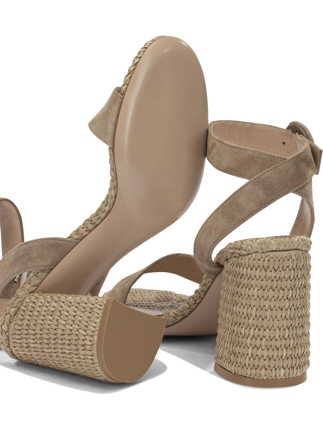 Gianvito Rossi Luana 85mm Sandals - Beige | 280966fd8ebbfa9e6952ba020777ddabe21f591b