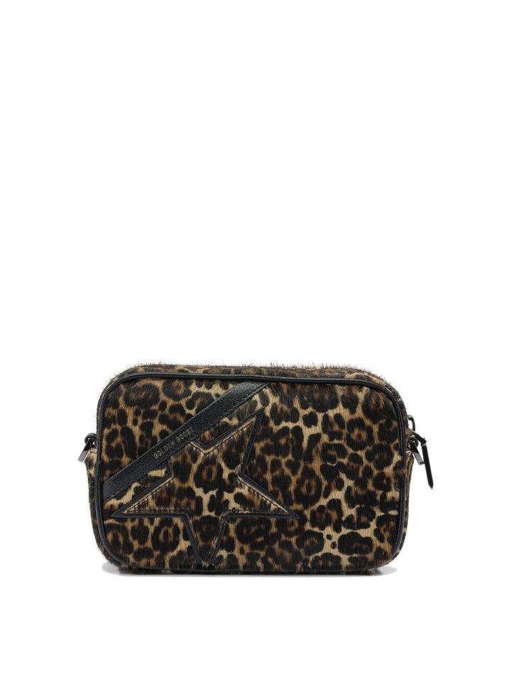 Golden Goose Mini Star Crossbody Bags - Brown | 2f02982424828d2740ef75ac81e106afdae6ec48