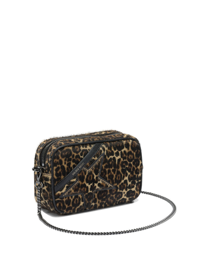 Golden Goose Mini Star Crossbody Bags - Brown | ae534fbf4246c2b03b87e143ee2b8754234fa051