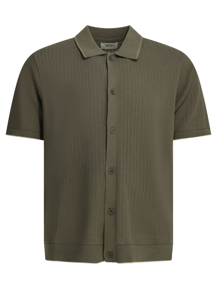 Nn.07 Nalo Polo shirts - Green | 168ce52a382997349c12e4fc17a5bfbc62fa6151