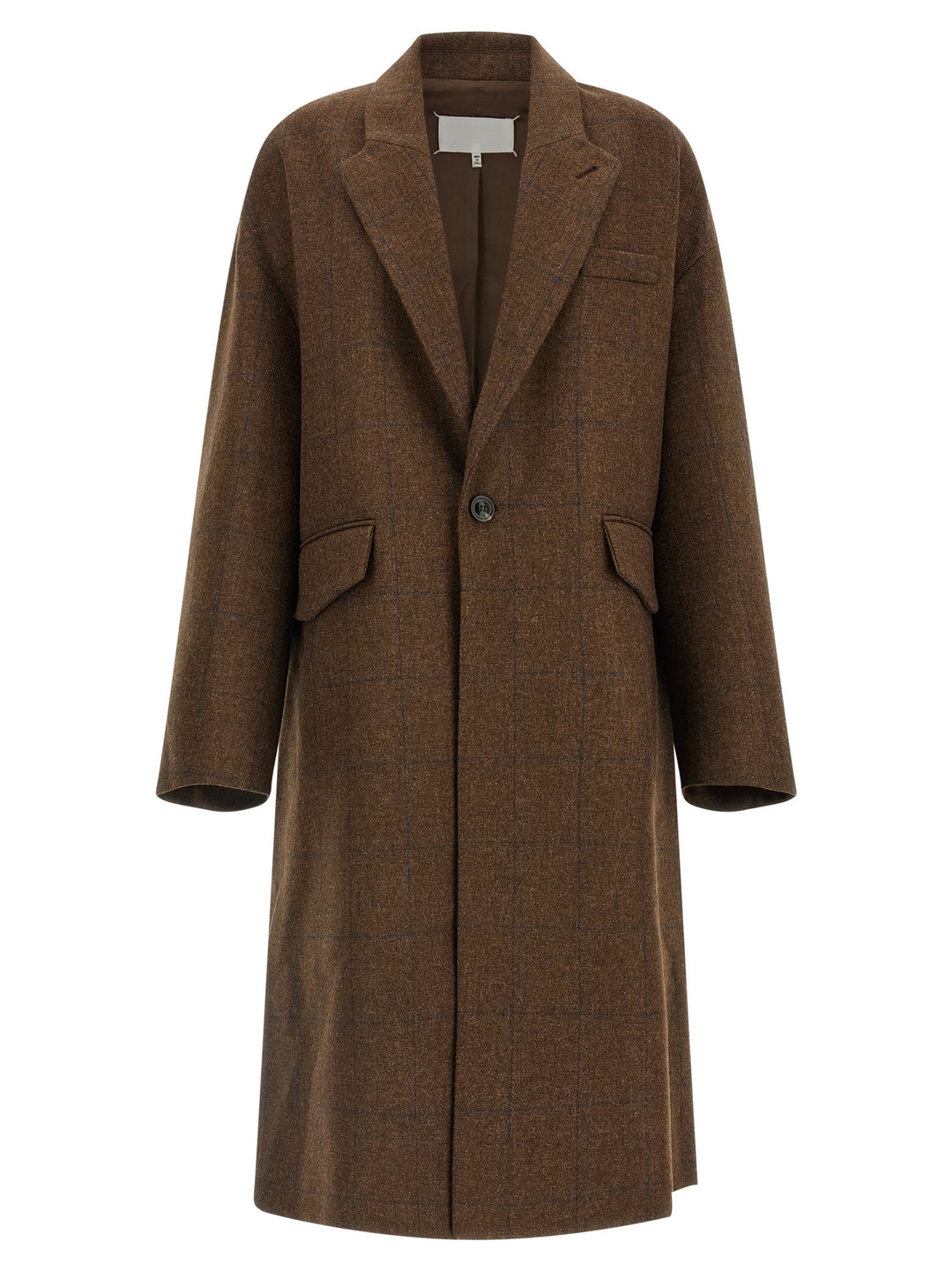 Maison Margiela Cocooning Coats and Trench Coats - Brown | 557195372f3ea6d4b329eac13ae6aa1cb74ec7b7