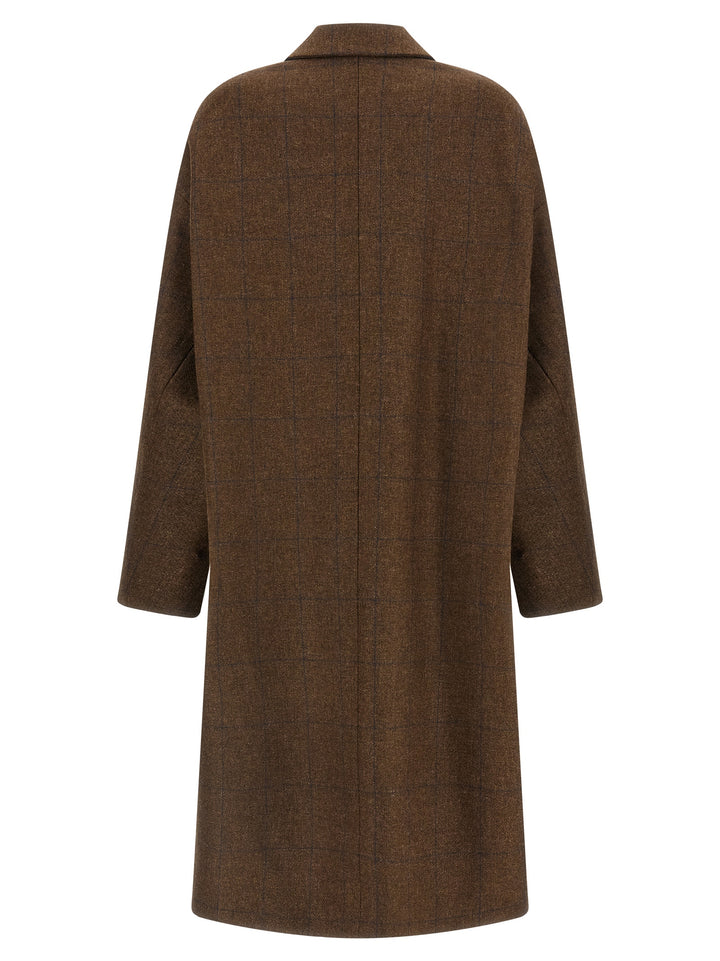 Maison Margiela Cocooning Coats and Trench Coats - Brown | 1222841e3b3c470cafc00a11fe83a91bc62d3cfa