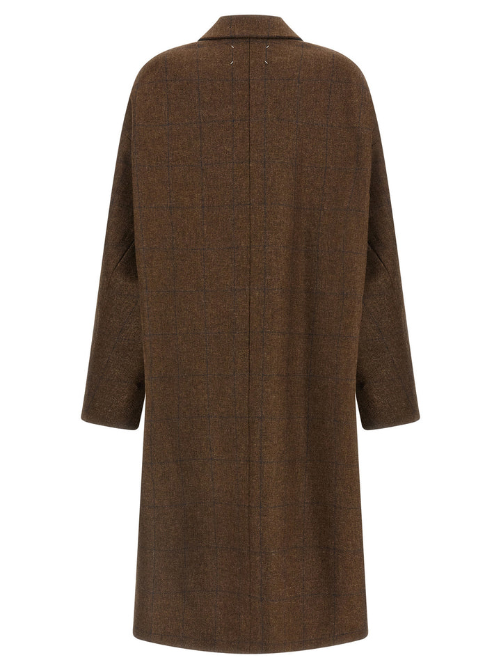 Maison Margiela Cocooning Coats and Trench Coats - Brown | c7fb5297b19a994e443e380ec60e6f62c6823670