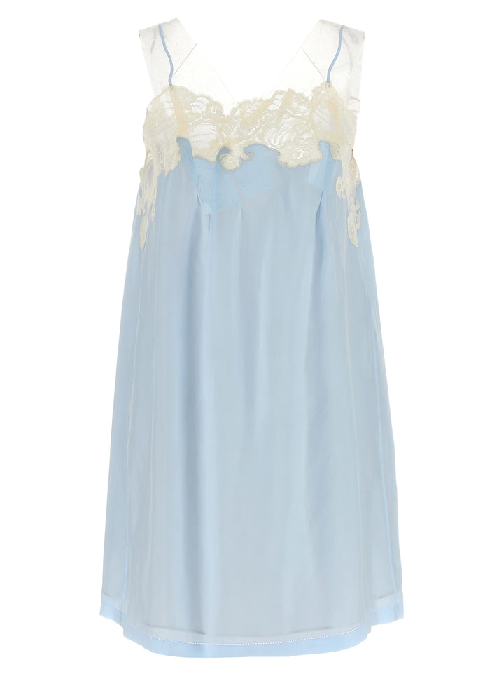 Maison Margiela Taped Dresses - Light Blue | e32a9cde1e6ff8099d5803a409efe2aa0810d429