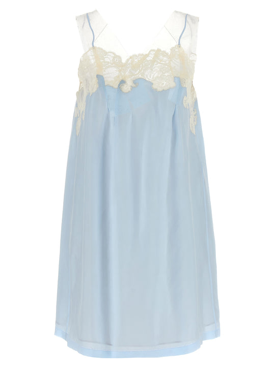 Taped Dresses Light Blue
