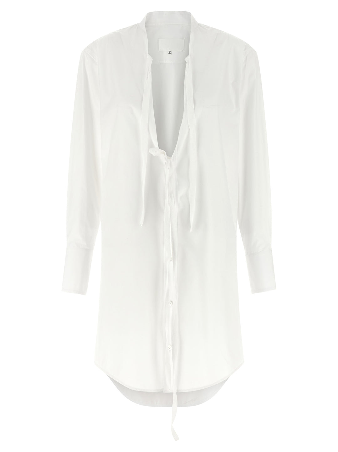 Maison Margiela Chemisier Dress Dresses - White | 8129faf6d32a0ba61e8cad240178bfa4c2be8527