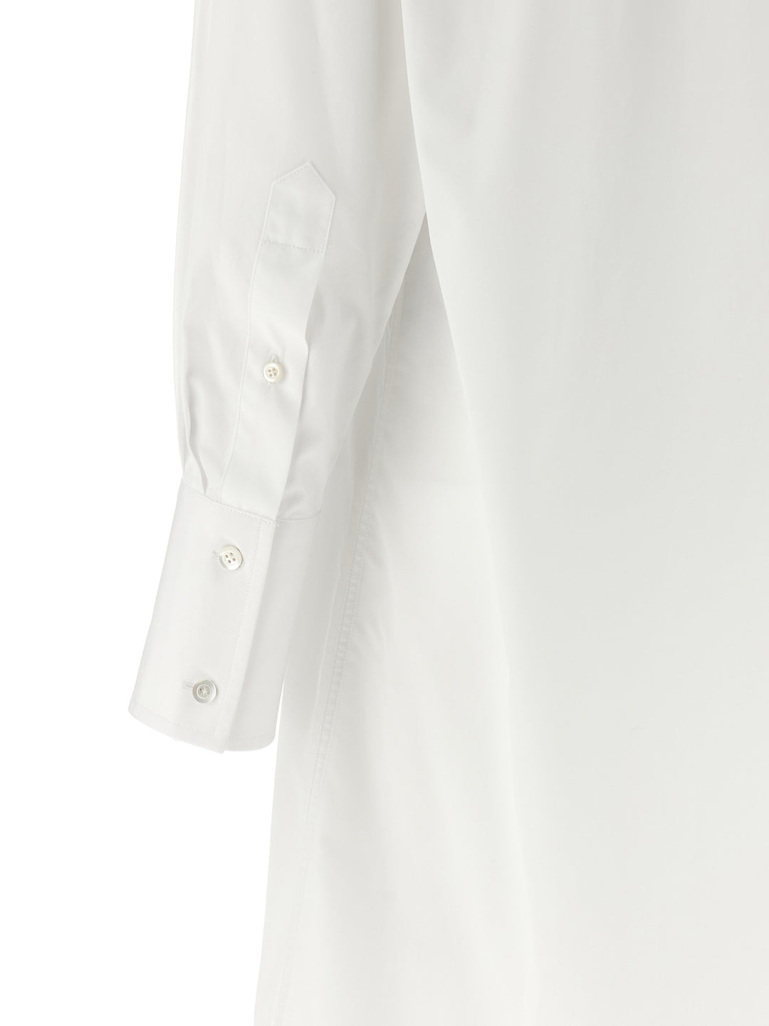 Maison Margiela Chemisier Dress Dresses - White | 18e5b8eba940218fd495e3ed78d5bfee6c646191