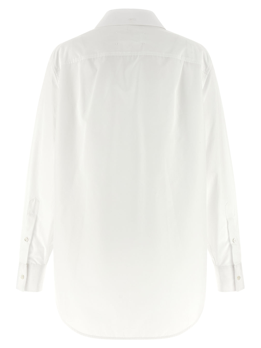 Maison Margiela Poplin Shirt Shirt and Blouse - White | da31808de3bc6a76c61be616b725f1c57d24eff2