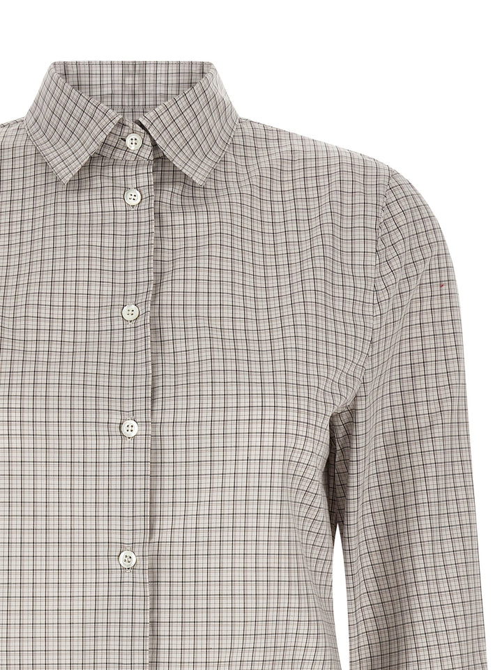 Maison Margiela Pointed Hem Shirt Shirt and Blouse - Beige | 2f1c93f7e76d3417a8a70a5a85753e82c1111643