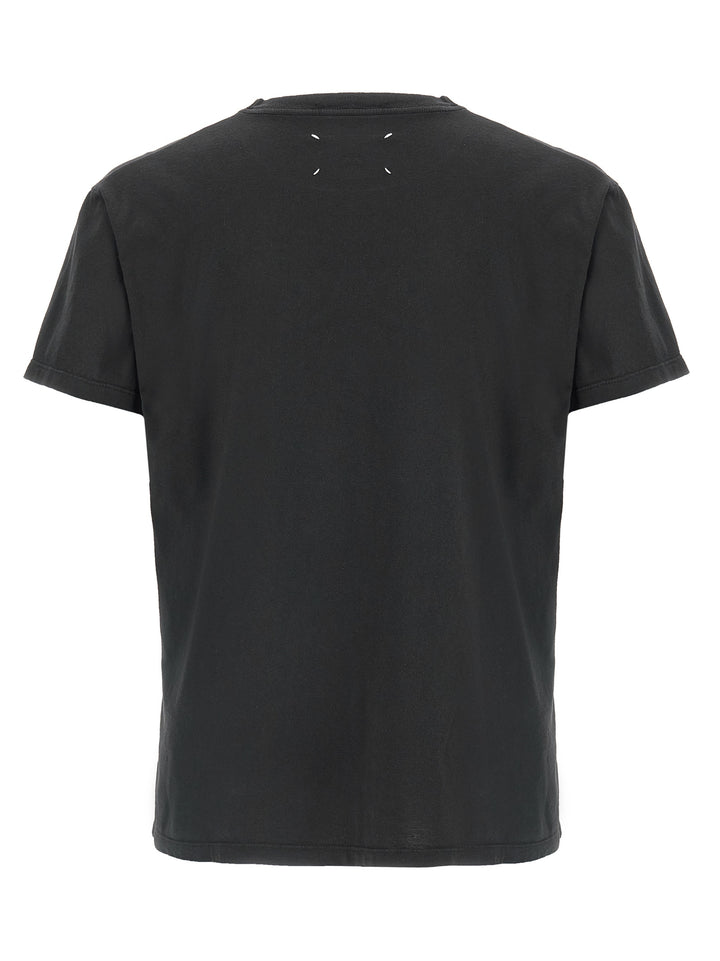 Maison Margiela Numeric Signature Mm6 T-shirt - Black | b57665e1b018080d6dfdd21b82dee9372376db1d