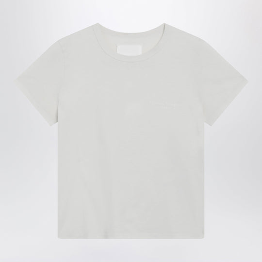 Cotton Jersey Short-Sleeve Crew-Neck T-Shirt In White