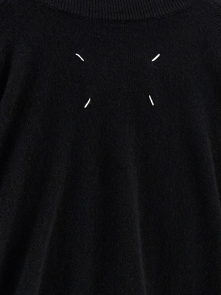 Maison Margiela Four Stitches Sweaters and Cardigans - Black | 2137c9f675563045413f72740bb1271c1d2f015f