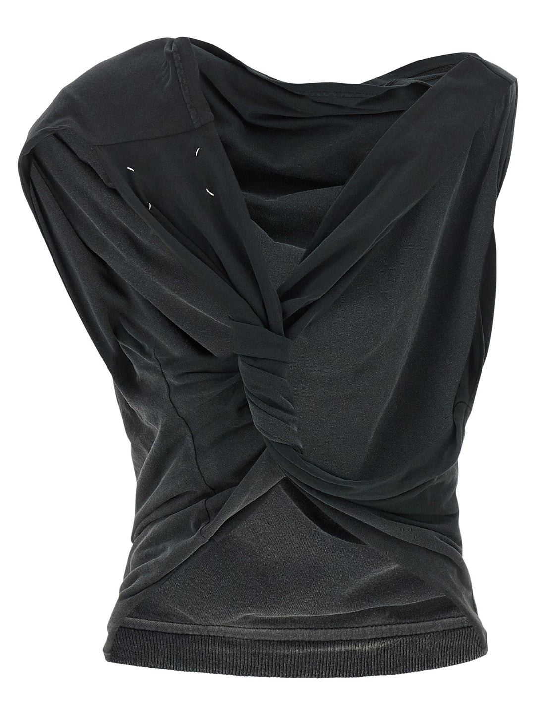 Maison Margiela Upside Down Top Tops - Gray | d8c1a48c254eaaeaaf4f68e3e6dfedf75af57d75
