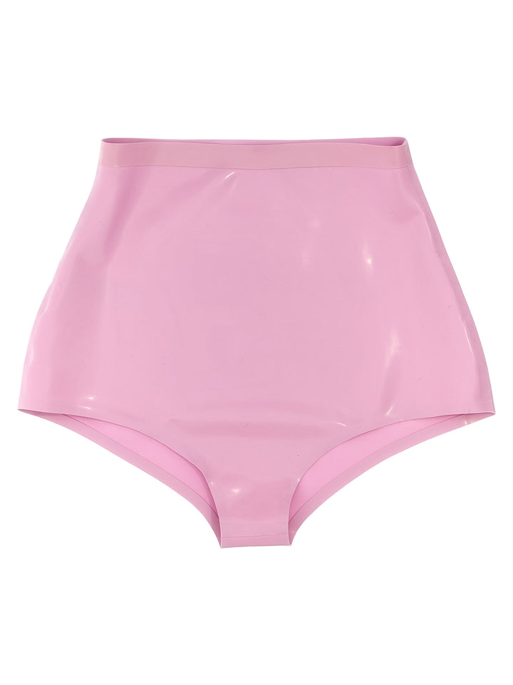 Maison Margiela Latex High Waist Briefs INTIMO - Pink | 17a7856d4d817c15f154f838f2520beaa5b3caeb