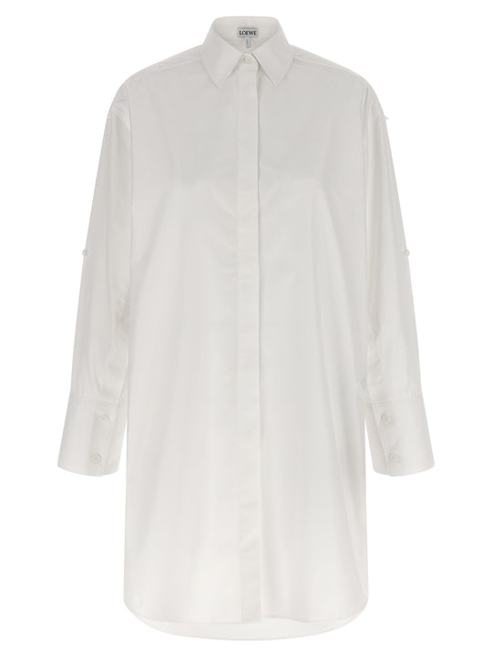 Chemisier Dress Dresses White