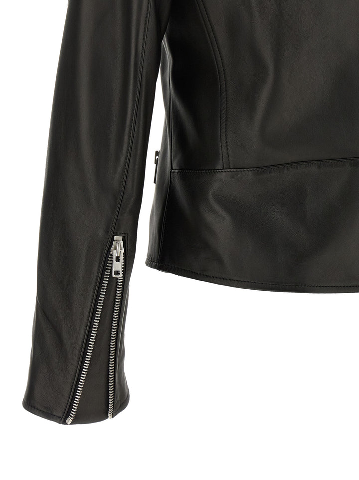 Maison Margiela 5-Zip Puffer Jackets - Black | 613d0660737c21725f285e075ffa6d6fd915dc21