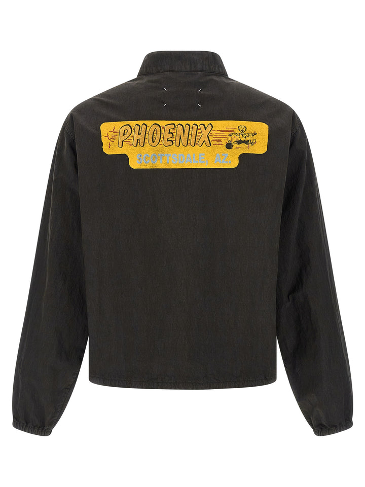Maison Margiela Vintage Sporty Jacket Puffer Jackets - Gray | 4d42bdb6cdb1668a79988b43a55757ae862d4fdc