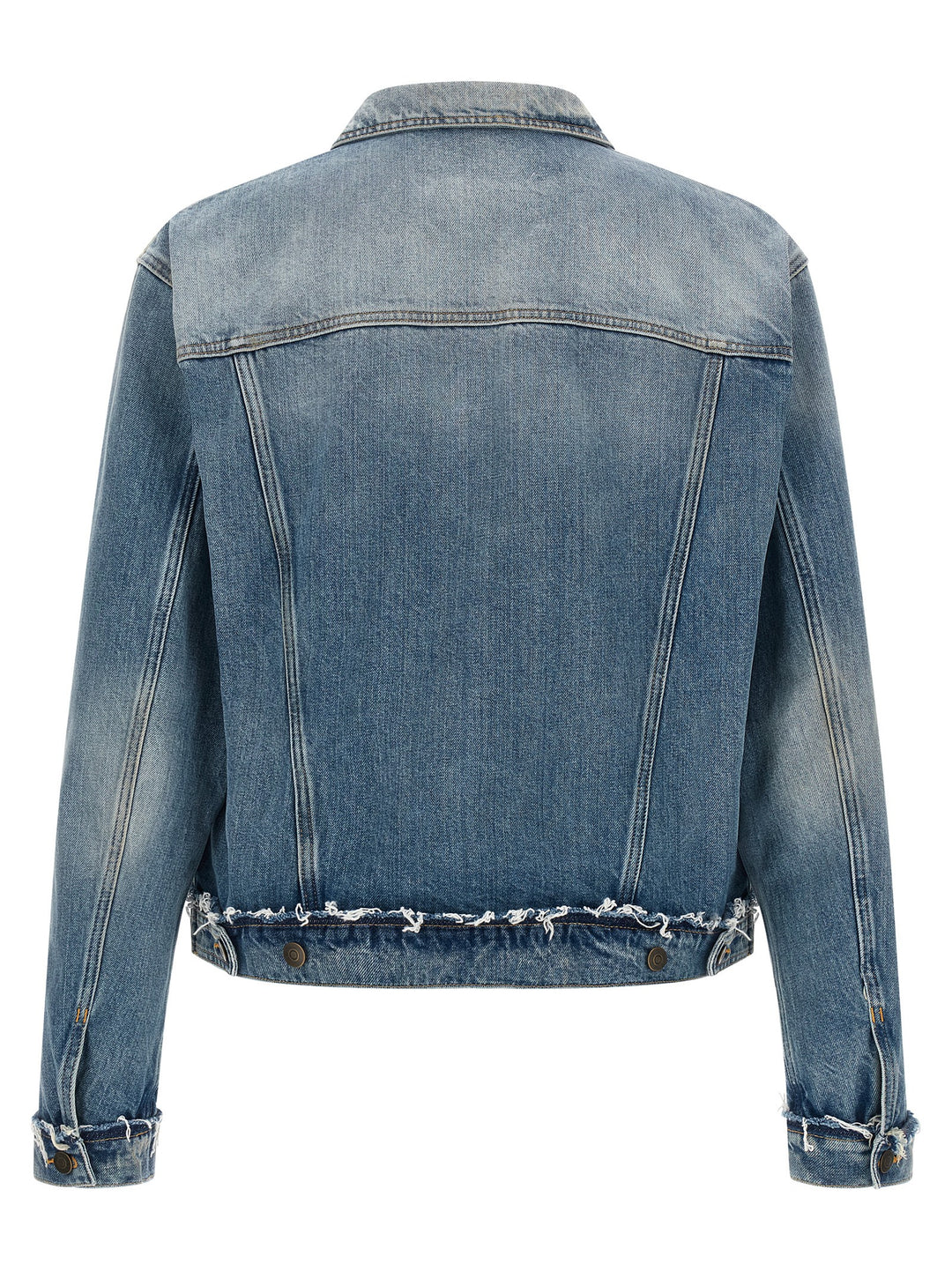 Maison Margiela Denim Jacket Puffer Jackets - Blue | 58c0575bd7d3cdec170df84c6d748da9eb285d81
