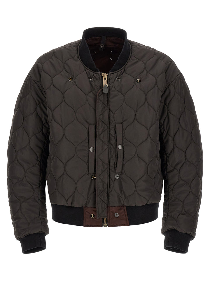 Maison Margiela Reversible Bomber Jacket Puffer Jackets - Multicolor | 403121e031f6e84c06bb04aed478846f93c7d11b