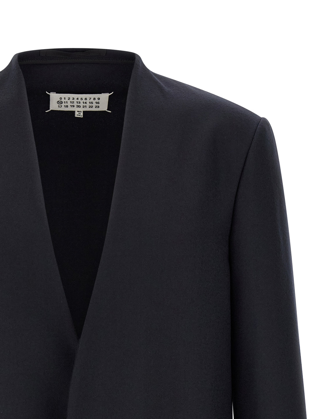 Maison Margiela Minimal Blazer - Blue | c1efdf5c3889e26244348155740546e96fe3bda3
