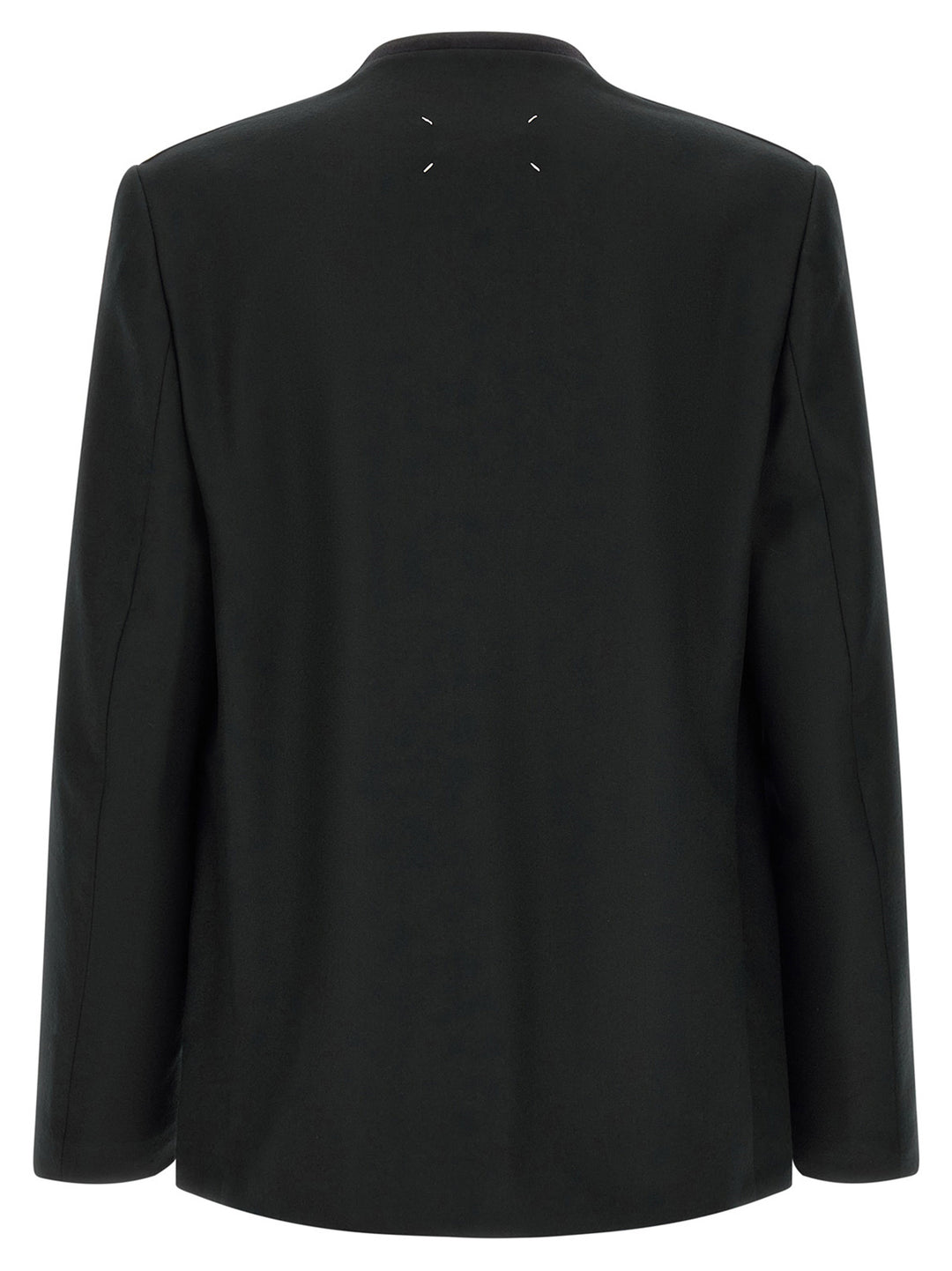 Maison Margiela Minimal Blazer - Black | 011eb922ef9c3d257f8de3d630f87c626dd293a6