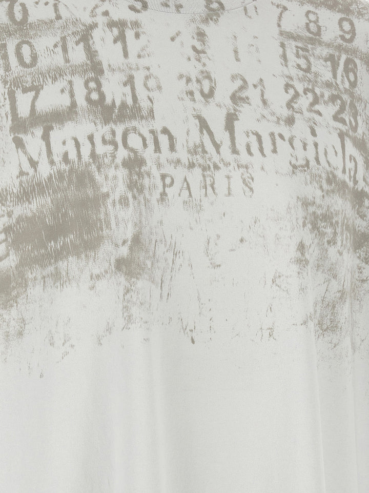 Maison Margiela Numeric T-shirt - Gray | ab1bd54b97c518474e4c7f95a14aee916b8a5f3a