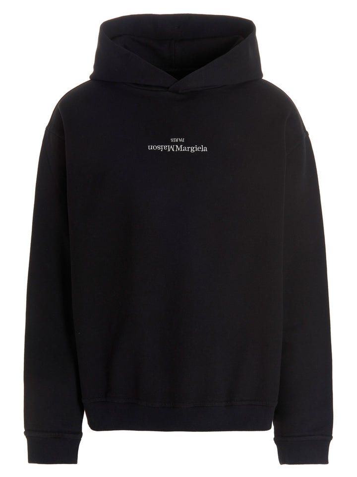 Maison Margiela Maison Margiela Paris Sweatshirt - Black | f6a42c6c5ad2f2d800b7f32dc8fc725567db85ea