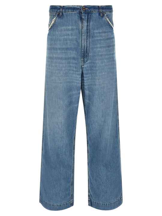 Four Stitches Jeans Blue