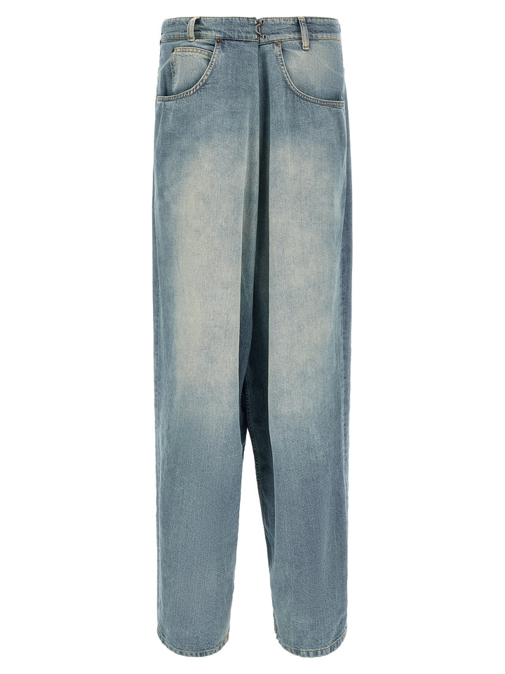Maison Margiela Wrap Jeans - Light Blue | b708b02128fe8d05597deea02cd0b93f5176888b