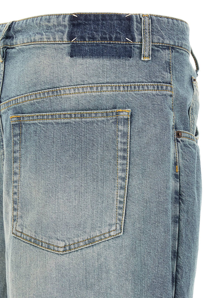 Maison Margiela Wrap Jeans - Light Blue | e5900ad4df8a0ac323fbeb0292c17527a8e0df2b
