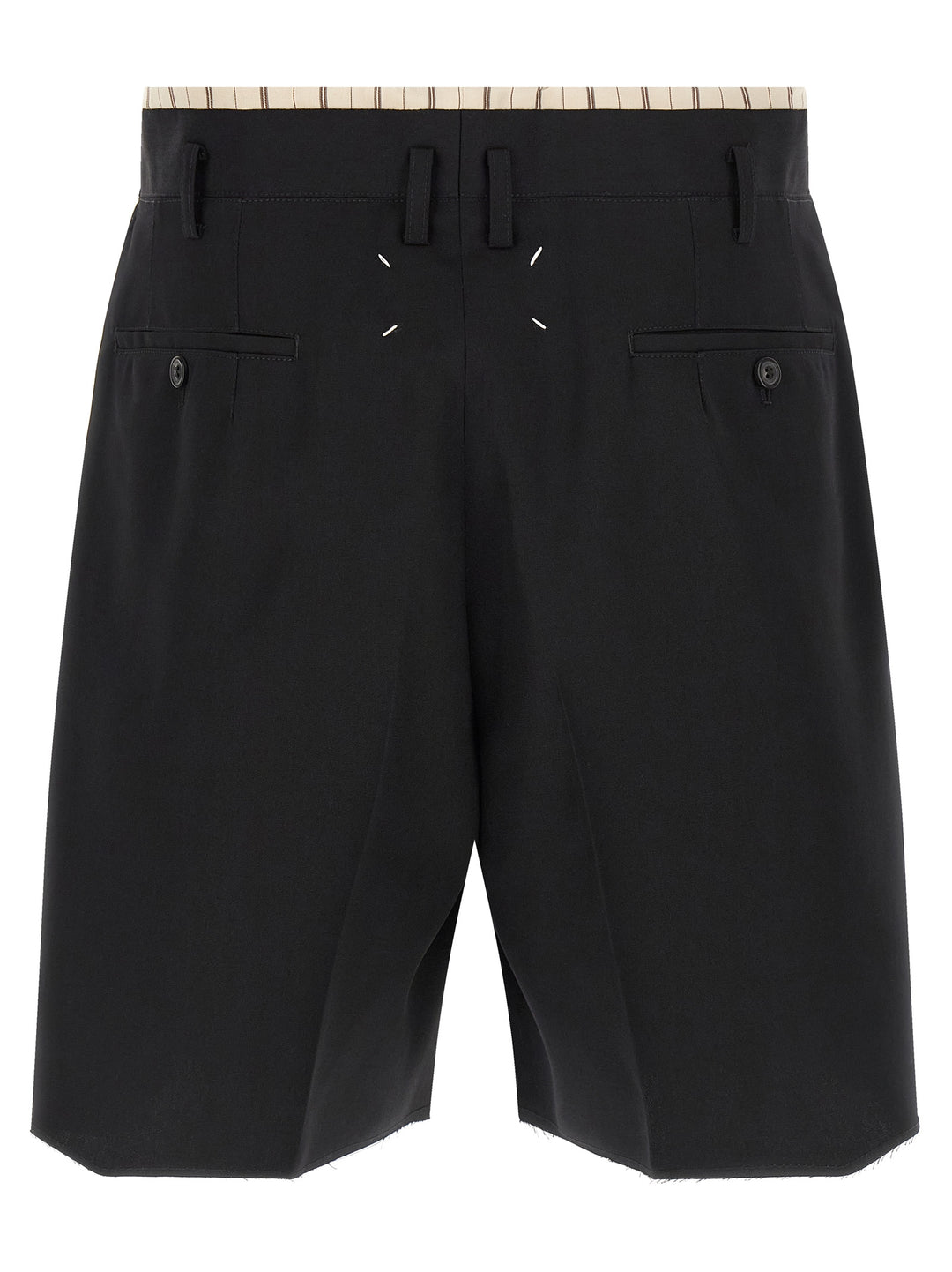 Maison Margiela Lining Insert Bermuda Shorts Bermuda and Short - Black | 2f8457876ad1cdcac0e9755a724483c5ab717db5