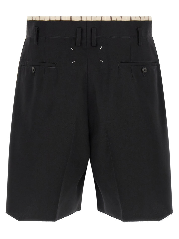 Maison Margiela Lining Insert Bermuda Shorts Bermuda and Short - Black | 2f8457876ad1cdcac0e9755a724483c5ab717db5
