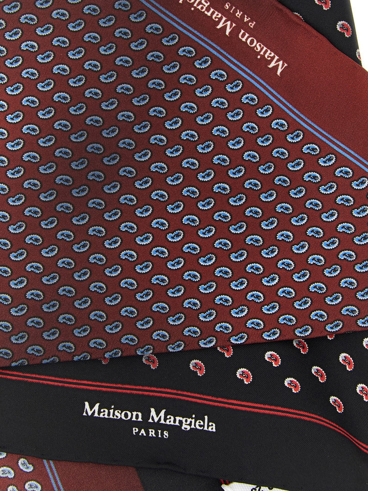 Maison Margiela Paisley Print Double-Sided Scarf Scarves and Foulards - Multicolor | deed97c831f4189a82f32850b01ac16f7e61c04e