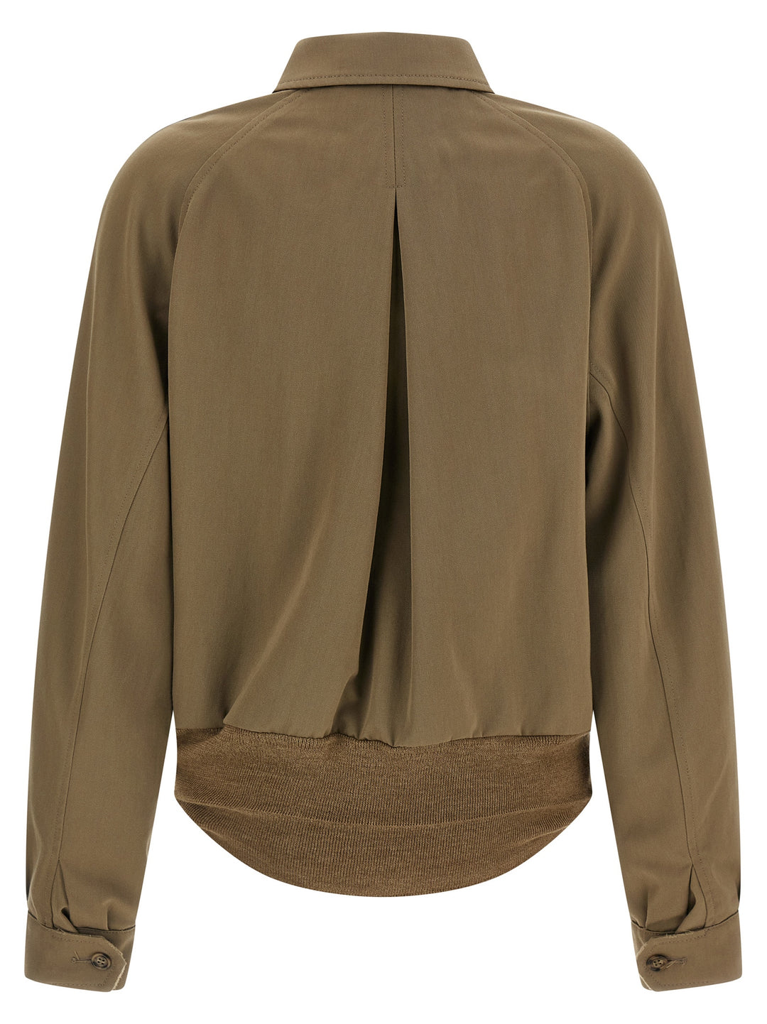 Maison Margiela Wool Jacket Puffer Jackets - Brown | 3f6d732ae5ef3edb71432867a6314e90557d824f